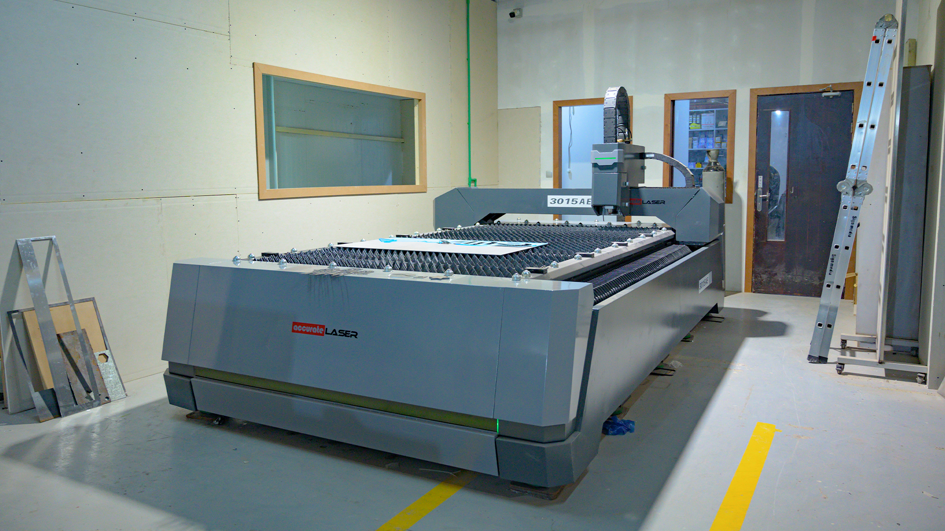 Fiber Laser Cutter Installed in the UAE
